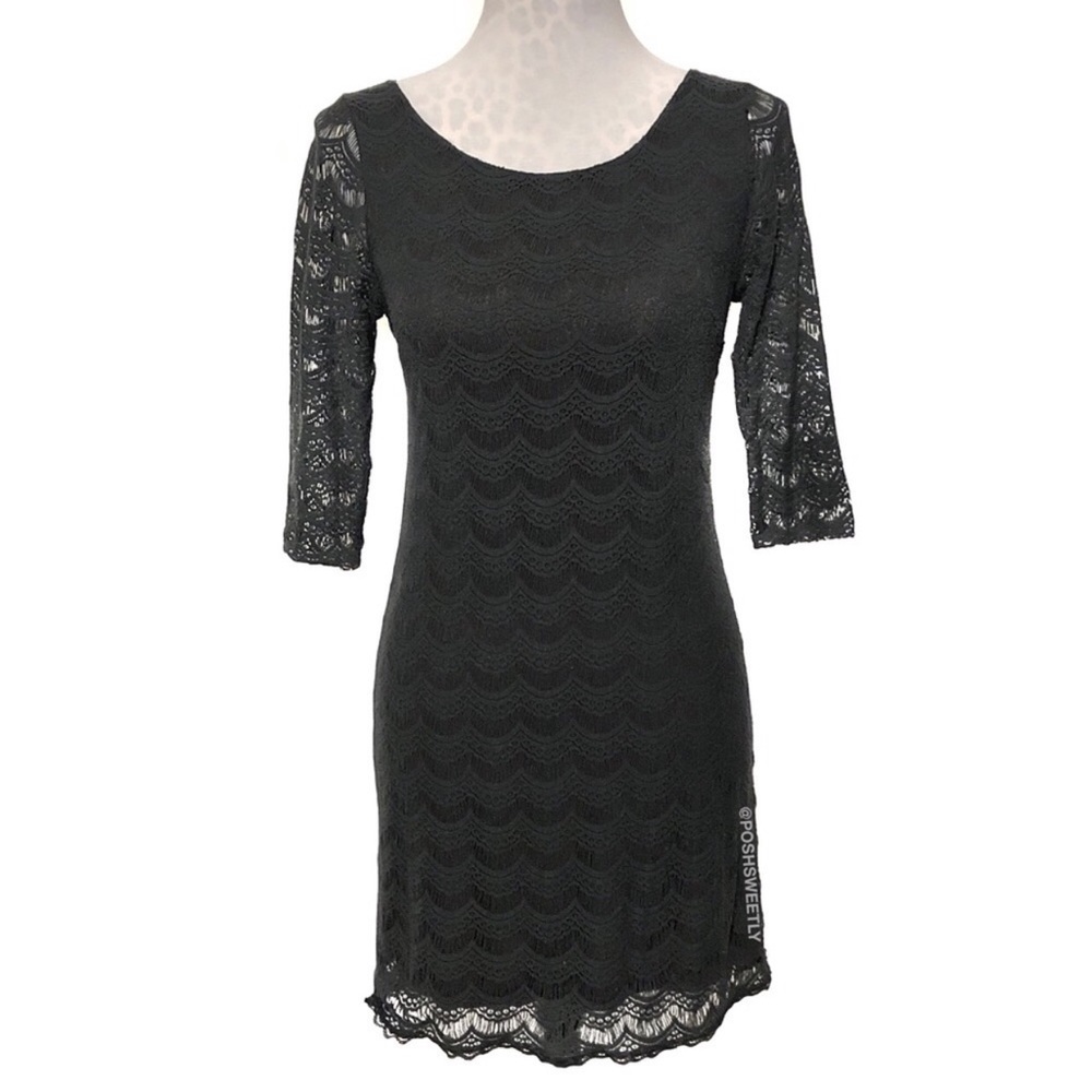 Free People Lace Overlay Dress